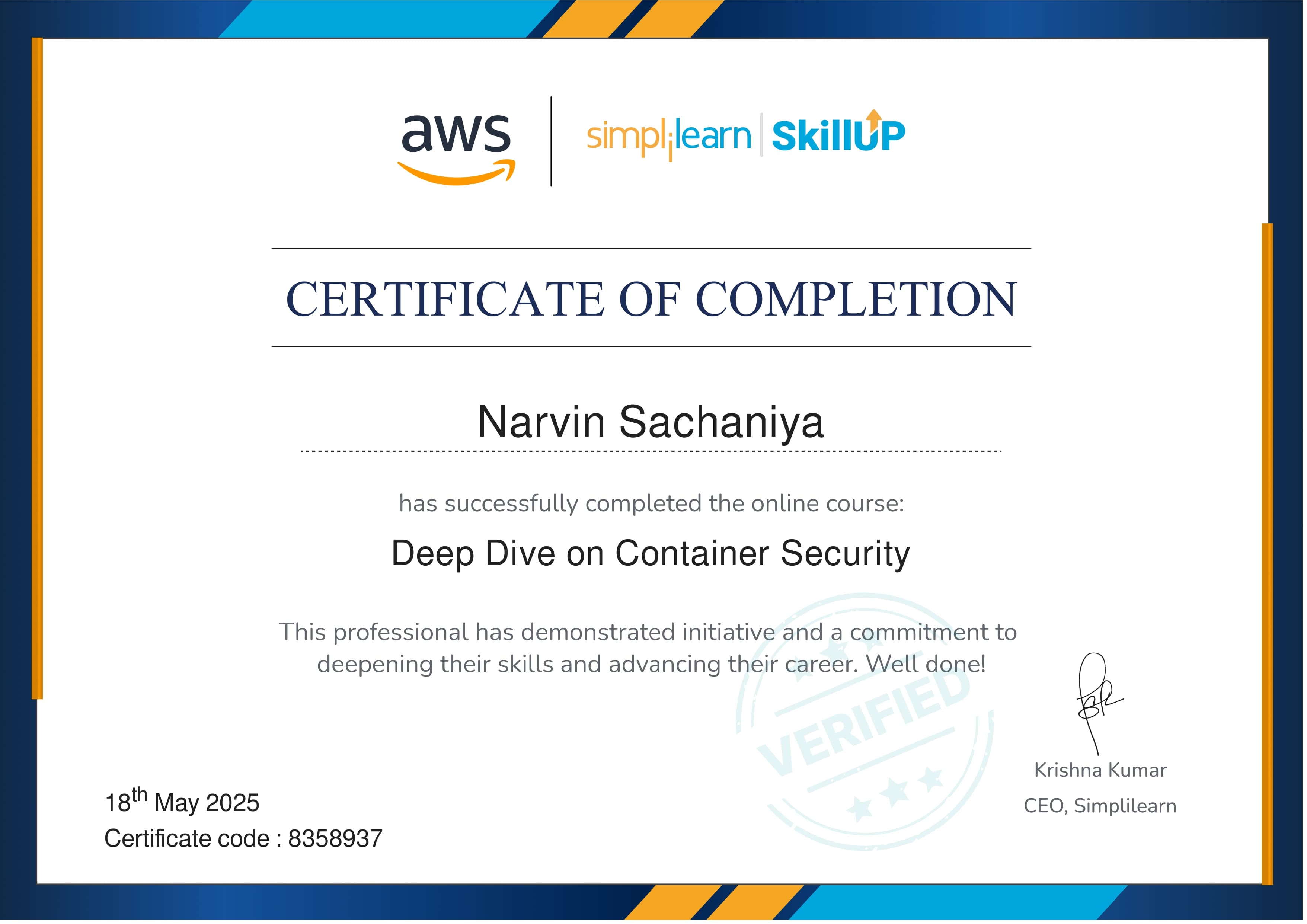 AWS CONTAINER SECURITY